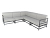 Aluminum outdoor modular lounge sofa set