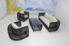 Foshan 4 pieces black rattan garden furniture sofa set