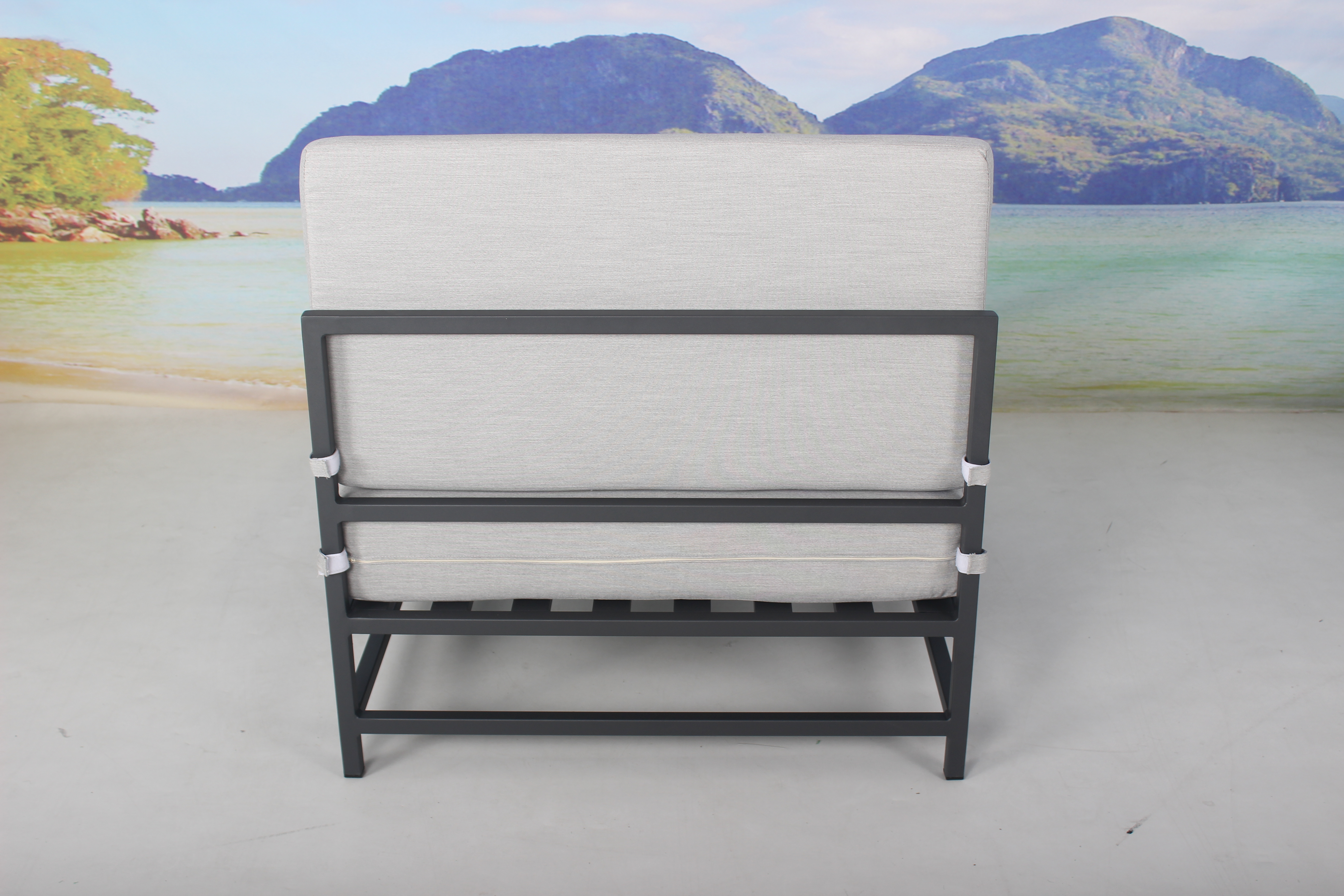 Aluminum outdoor modular lounge sofa set