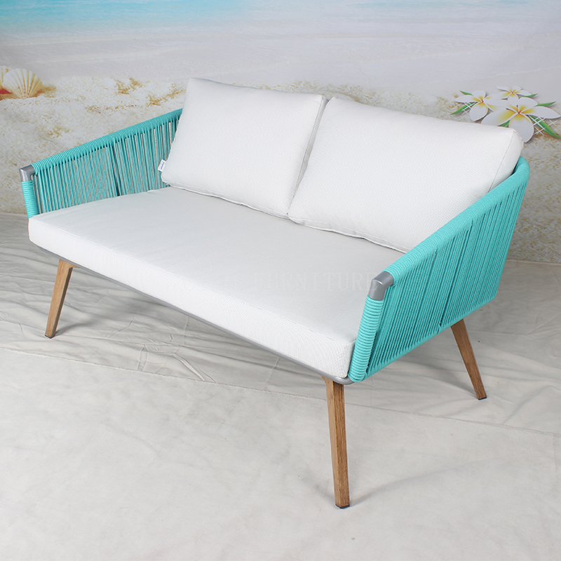 patio blue simple Outdoor sofa