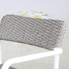 Restaurant garden rattan dining chair