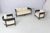 Foshan 4 seater backyard outdoor aluminum sofa
