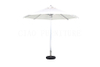 Big size white beach sun umbrella