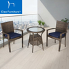 3 piece outdoor rattan patio bistro furniture set