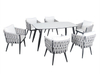7PCS outdoor patio dining table set