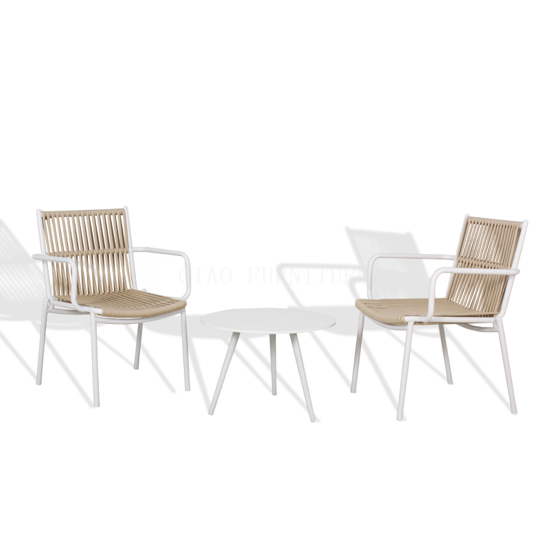 Balcony patio furniture chairs set