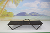Outdoor pool side PE rattan stackable chaise lounge chair 
