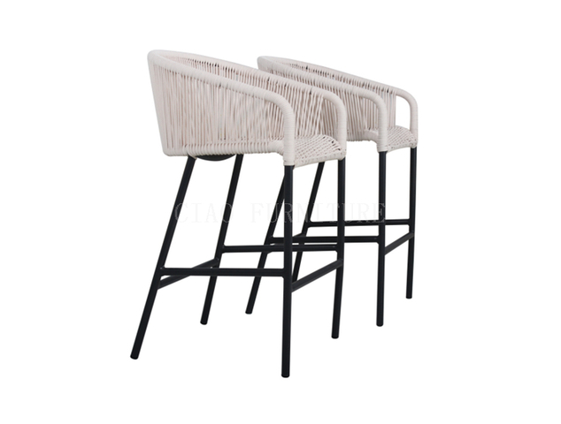 Hotel outdoor bar stool chairs