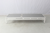 Commercial white aluminum powder coated pool sun lounger