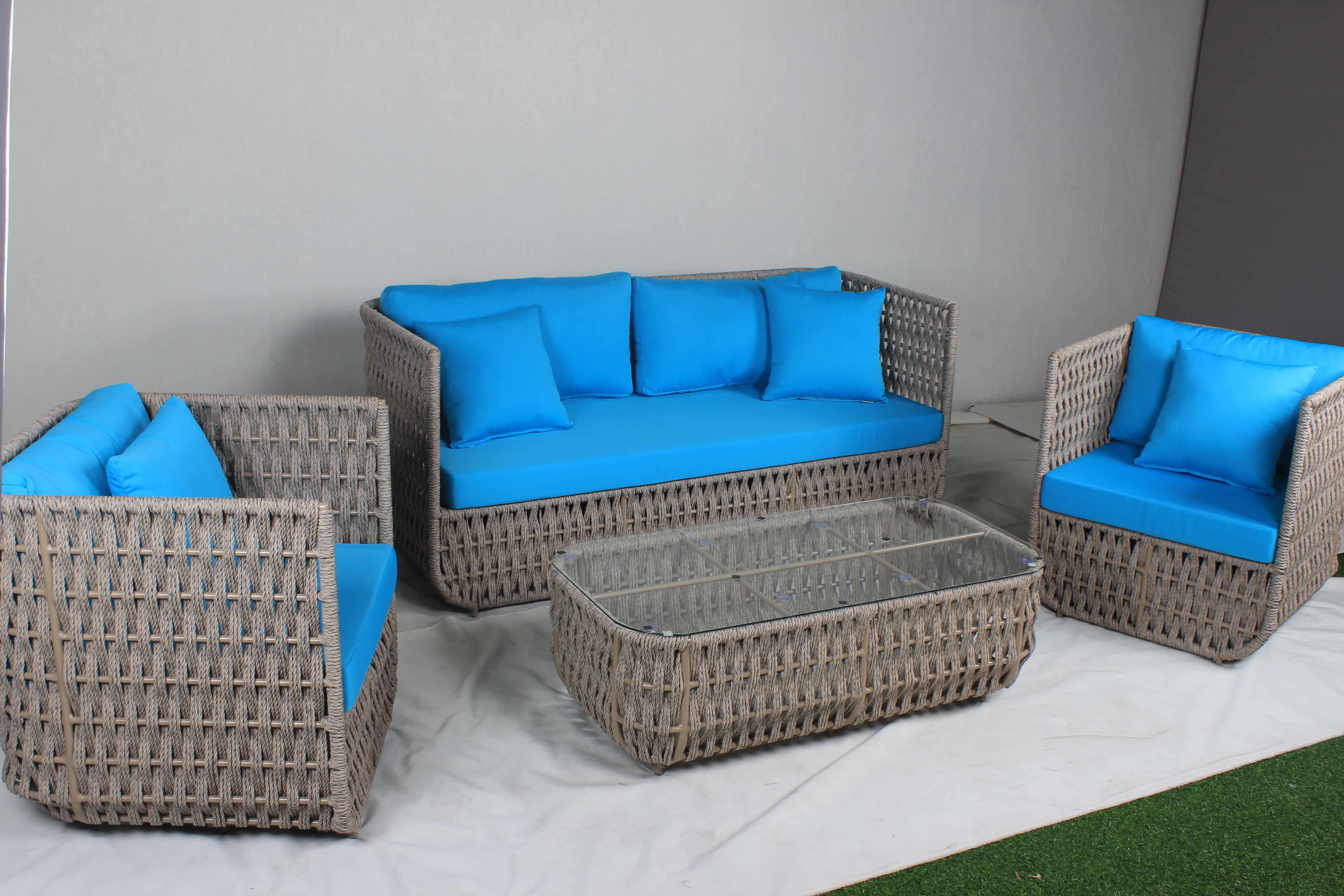China patio garden aluminum sofa set
