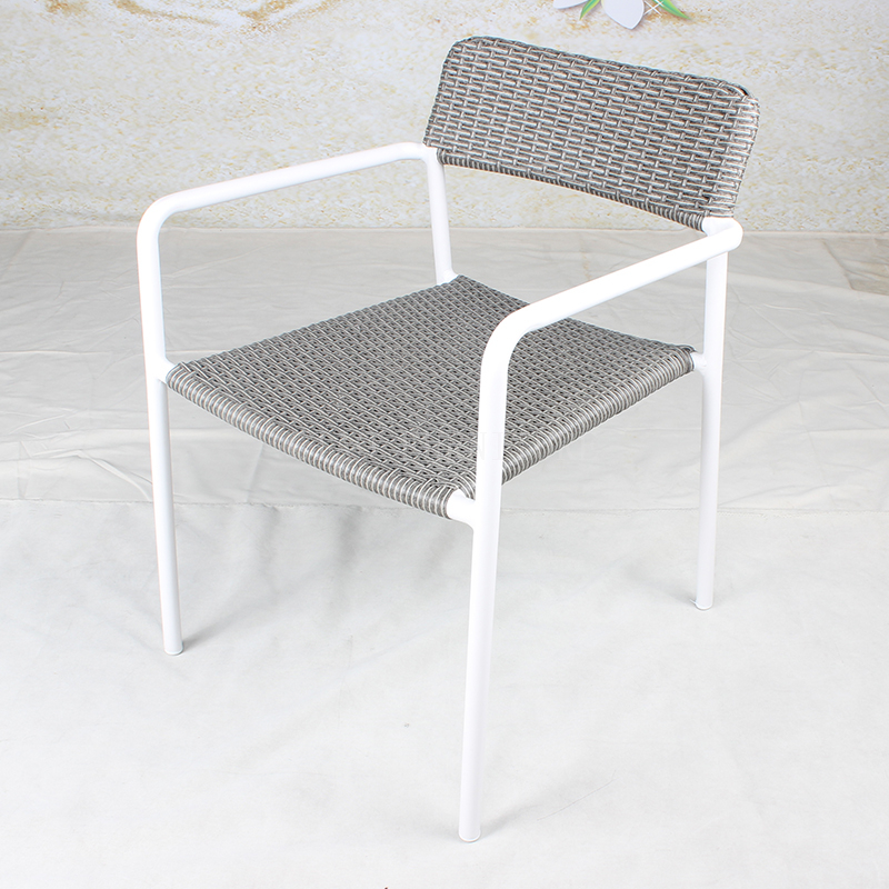 Restaurant garden rattan dining chair