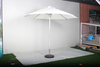 Big size white beach sun umbrella