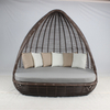 Outdoor patio rattan lounge daybed