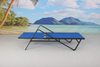 Stackable aluminium pool outdoor chaise lounge