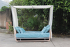 Outdoor beach lounge daybed with canopy