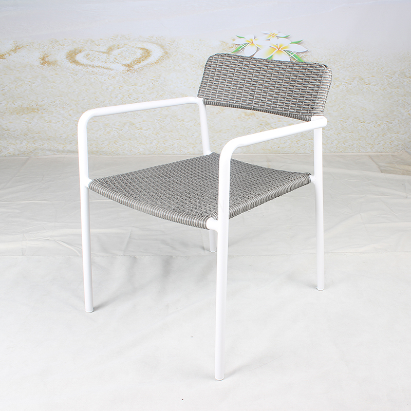 Restaurant garden rattan dining chair