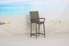 Outdoor hotel rattan high bar chair