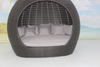 Modern outdoor bali poolside rattan sofa daybed