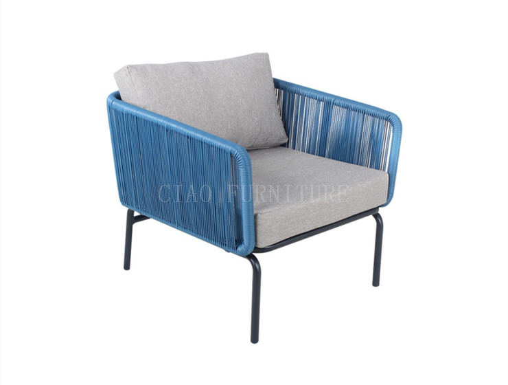 Leisure outdoor garden rattan arm chair