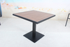 Outdoor garden plastic wood dining table set