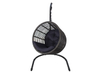 Outdoor garden wicker swing chair with stand