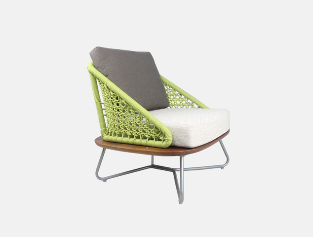 rope green modern Outdoor Single chair