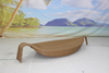 Outdoor pool leaf shape rattan beach sun lounger sunbed