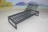 Aluminium pool chair outdoor chaise lounge with cushion