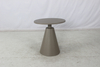 Luxury hotel balcony outdoor furniture aluminum coffee round table and chairs set