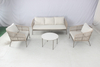 Modern apartment balcony furniture outdoor 5 seater rope sofa